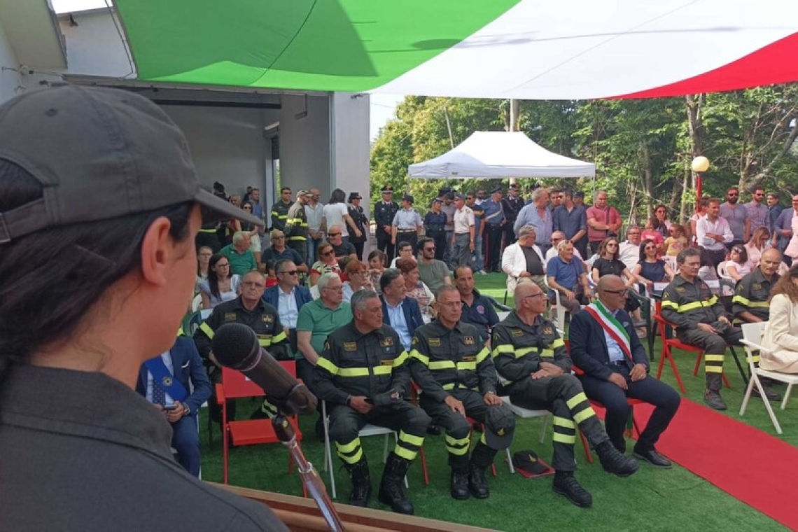 Inaugurato ad Acri il presidio rurale dei Vigili del Fuoco