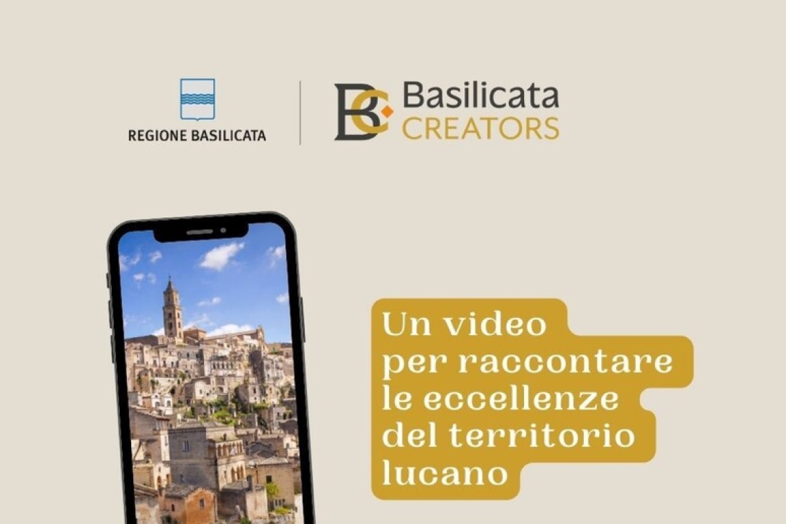 La Regione promuove le imprese con 'Basilicata Creators' 