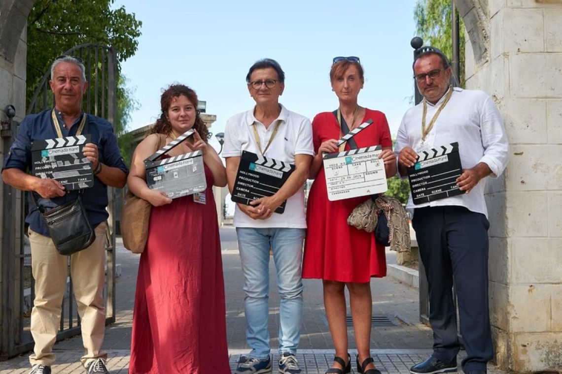La tappa a Nova Siri di “Cinemadamare” , al corto 'Rock Movie' 