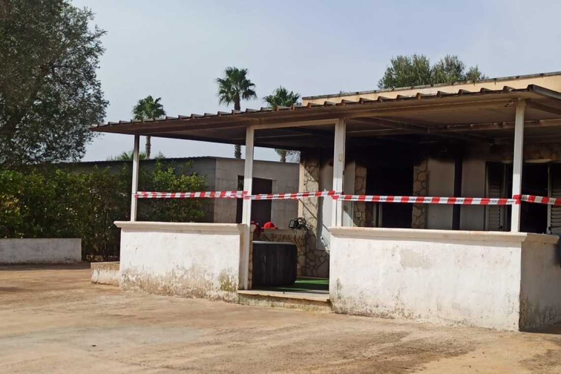 Ritrovato il corpo carbonizzato di un'anziana nel Brindisino