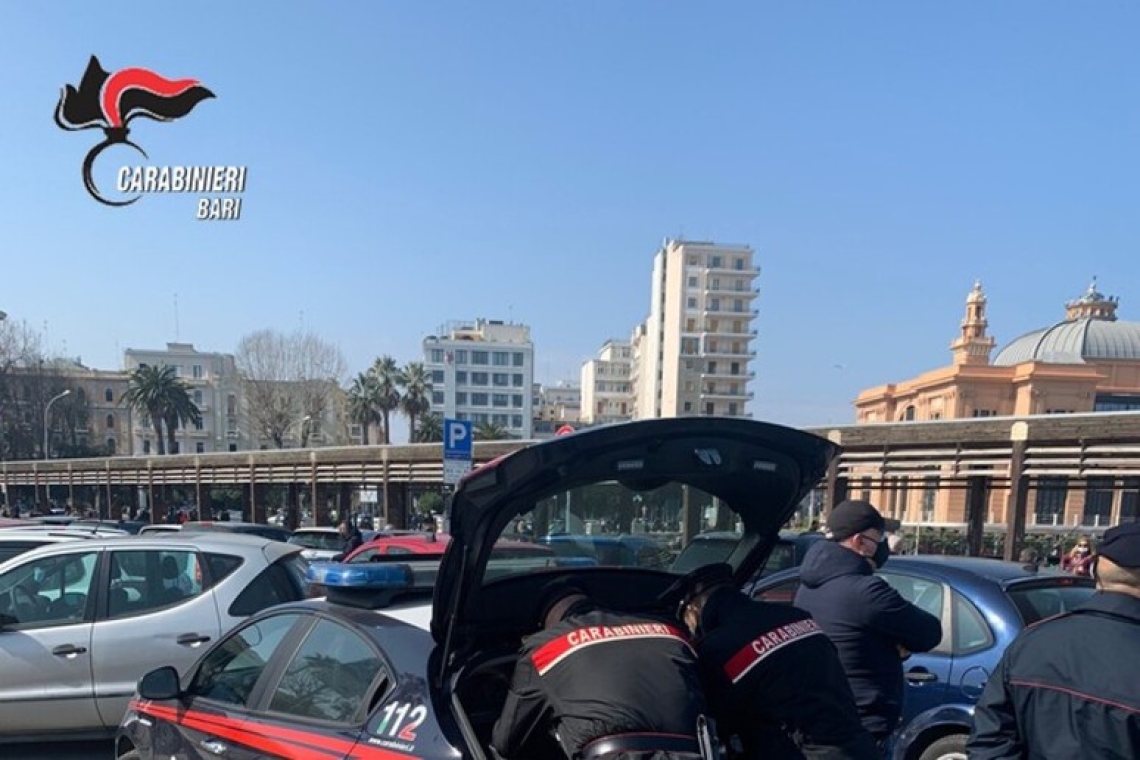 Operazione antidroga nel Barese, 67 arresti 