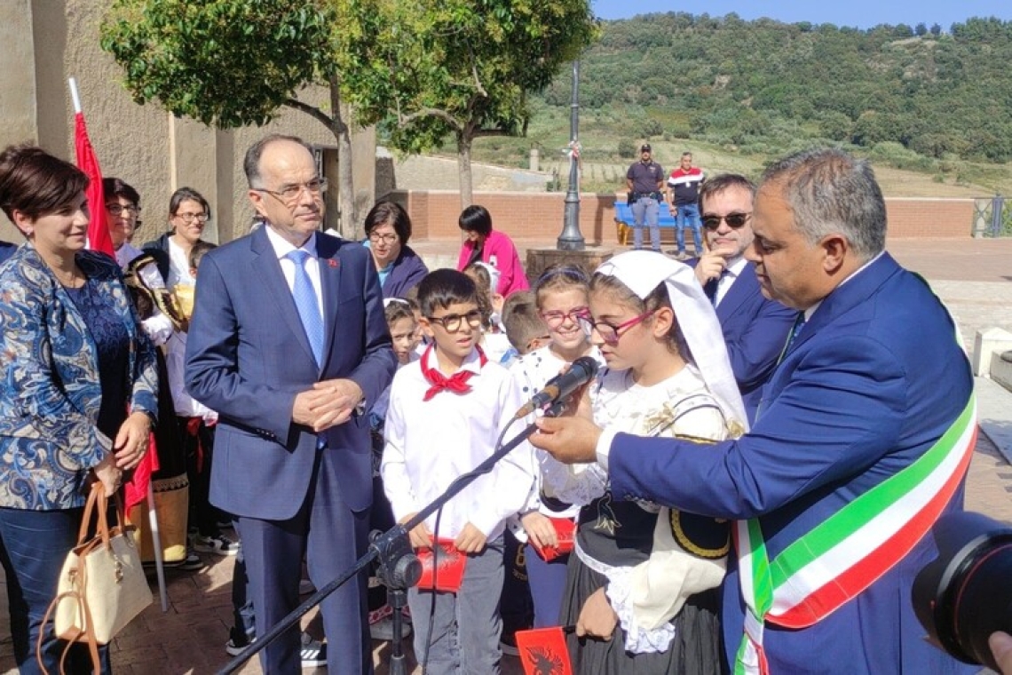Presidente dell’Albania, 'L’Italia vicina in momenti difficili'