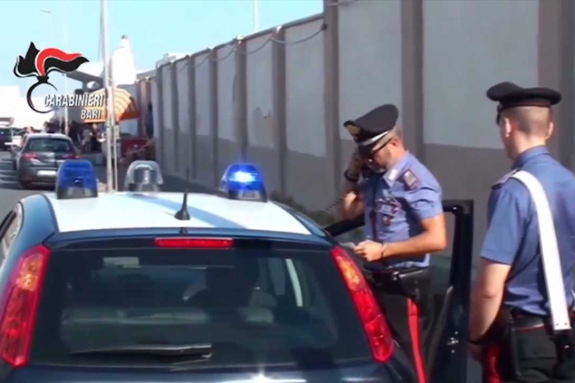 19 persone del clan Cipriano arrestate in provincia di Bari per spaccio di droga 