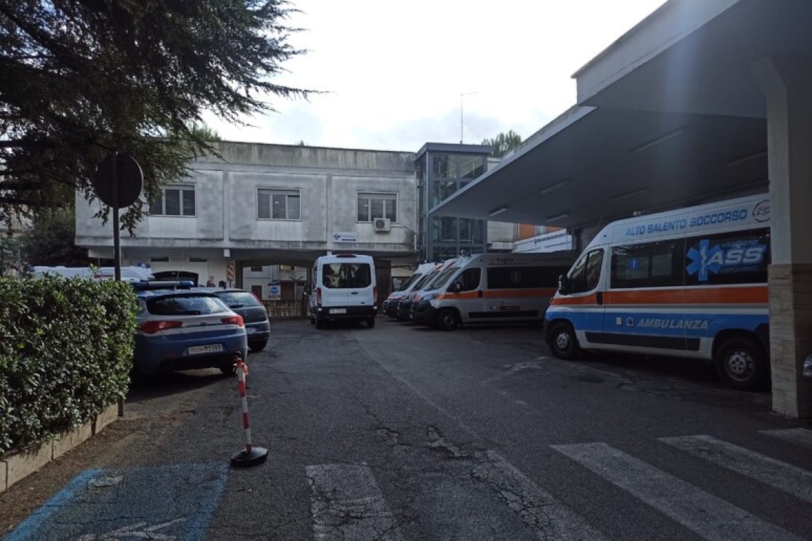 Aggredito un medico al pronto soccorso di Ostuni