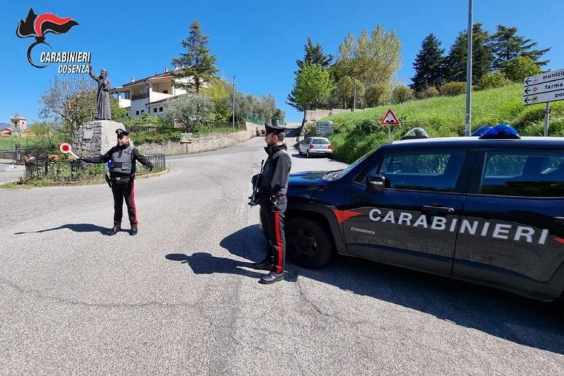 Arrestato un 24enne nel cosentino, perseguitava la ex