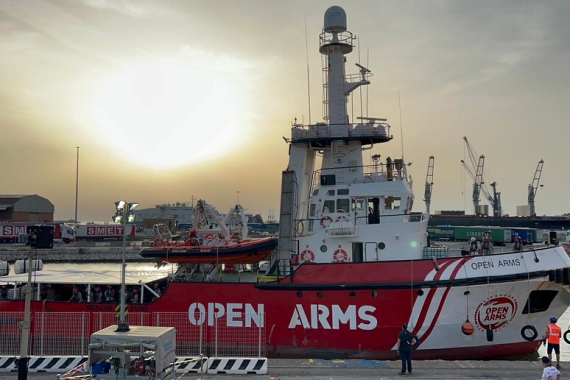 Emesso il fermo amministrativo nei confronti della Open Arms giunta a Crotone
