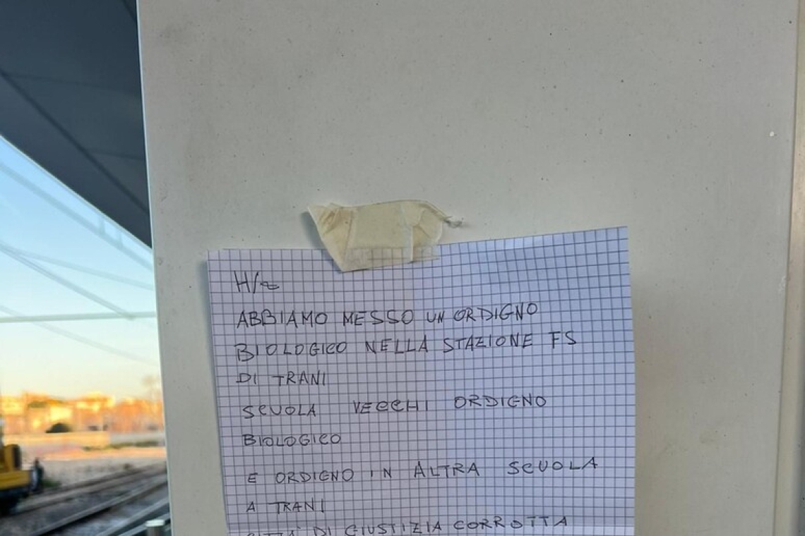 Allarme bomba a Trani: sospesa circolazione treni e chiusura scuole  