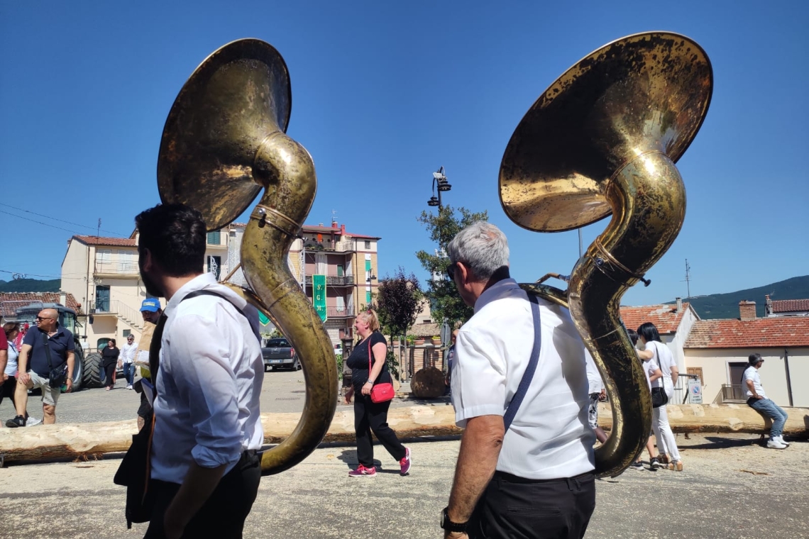 'Festa del Maggio' ad Accettura: Scelta dell'albero più bello