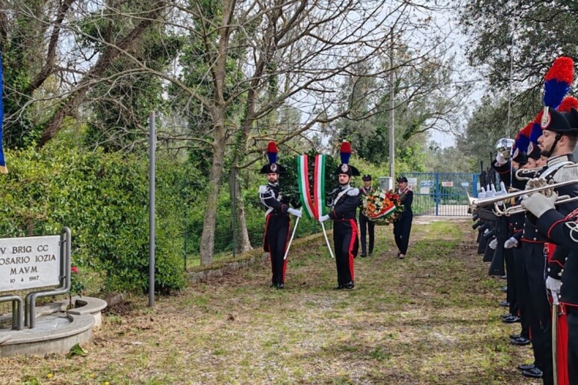 Commemorato a Cittanova il vicebrigadiere dei carabinieri Rosario Iozia