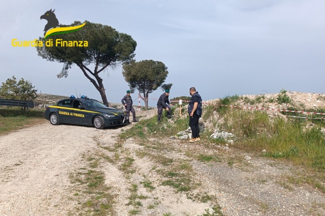 Sequestrata area abusiva nel pre parco del "Parco della Murgia materana"