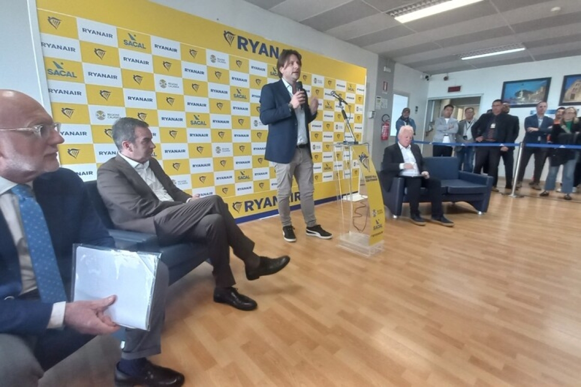 Ryanair progetta un centro di addestramento a Reggio Calabria