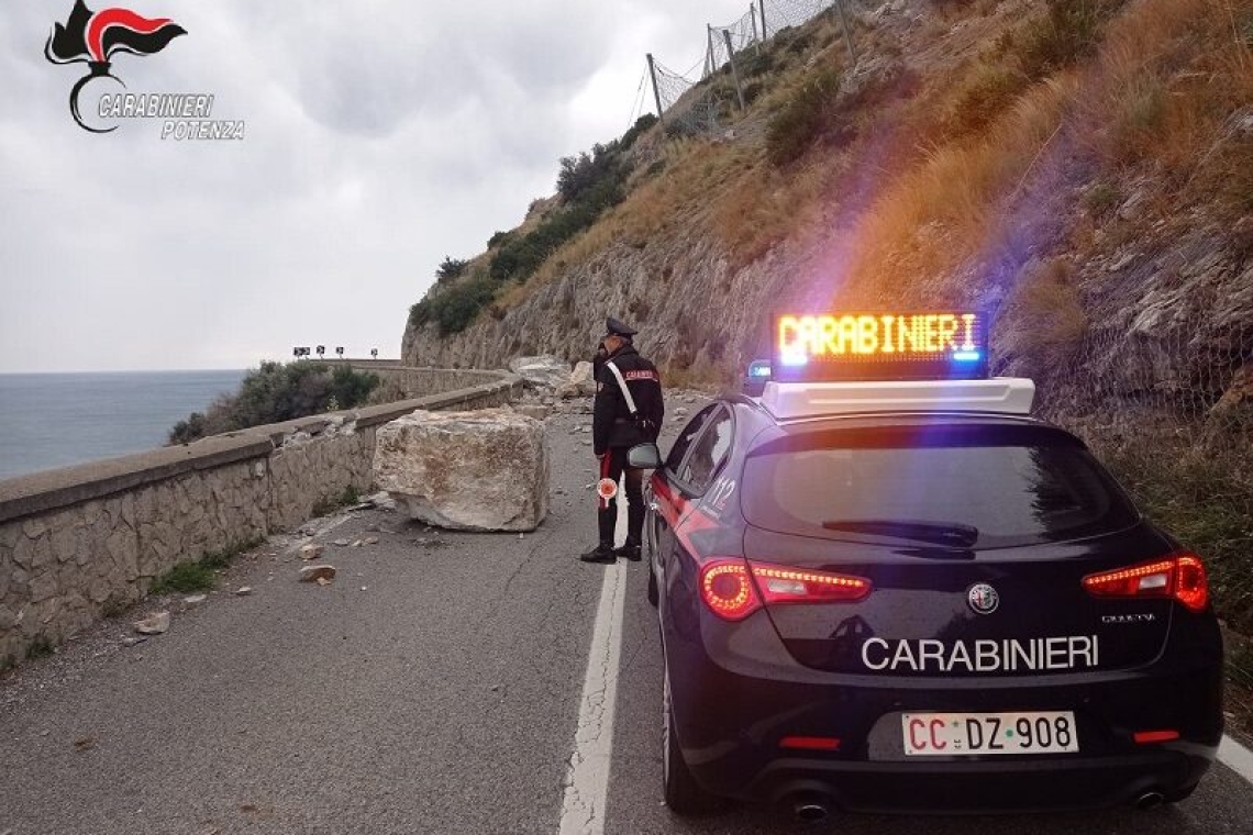 Viabilità: riaperta la statale 18 a Maratea dopo la frana del 2022