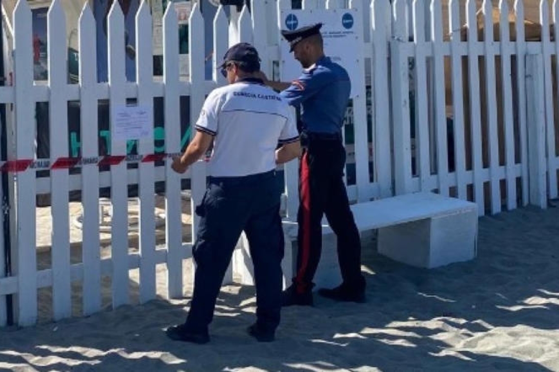 Sequestrato stabilimento balneare di 10mila mq nel lametino 