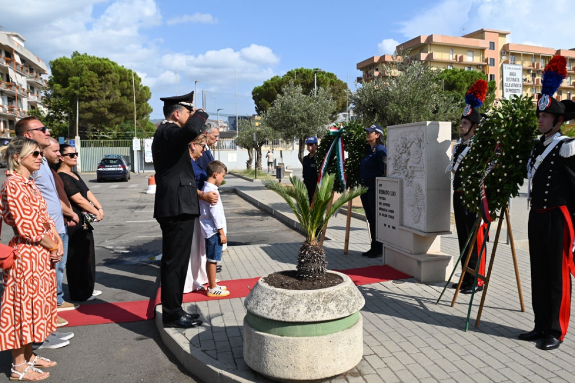 I Carabinieri commemorano il 33° Anniversario dell'omicidio di Renato Lio