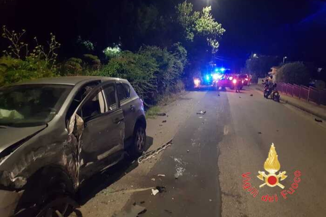 Due incidenti stradali nella notte: sette feriti, quattro in gravi condizioni