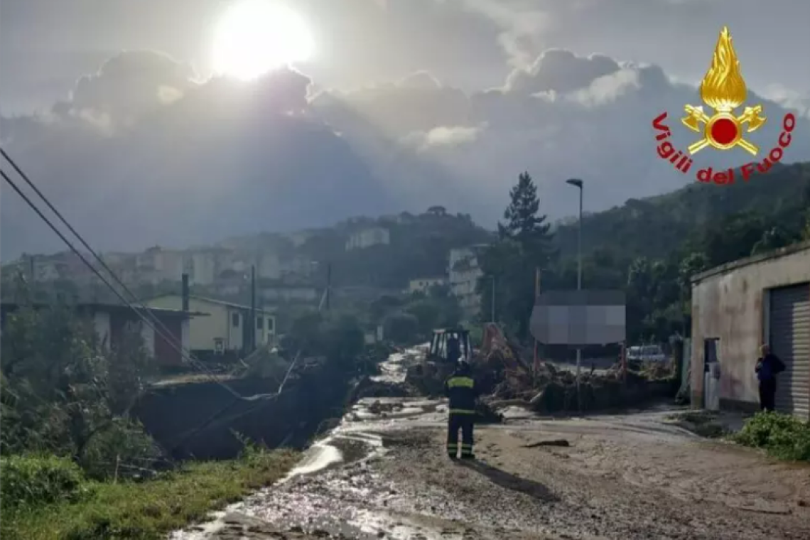 Maltempo nel Catanzarese: 120 interventi in 24 ore, comuni ancora isolati
