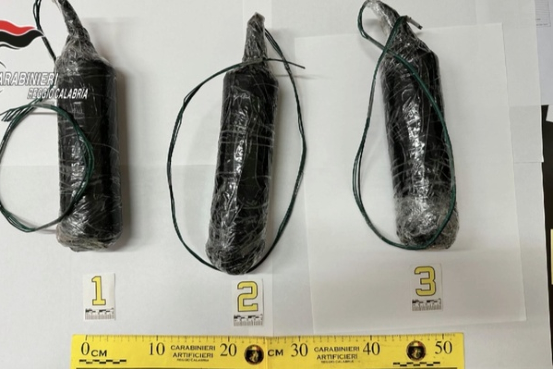 Polistena, scoperto arsenale nascosto: Kalashnikov, fucili e 3 chili di esplosivo